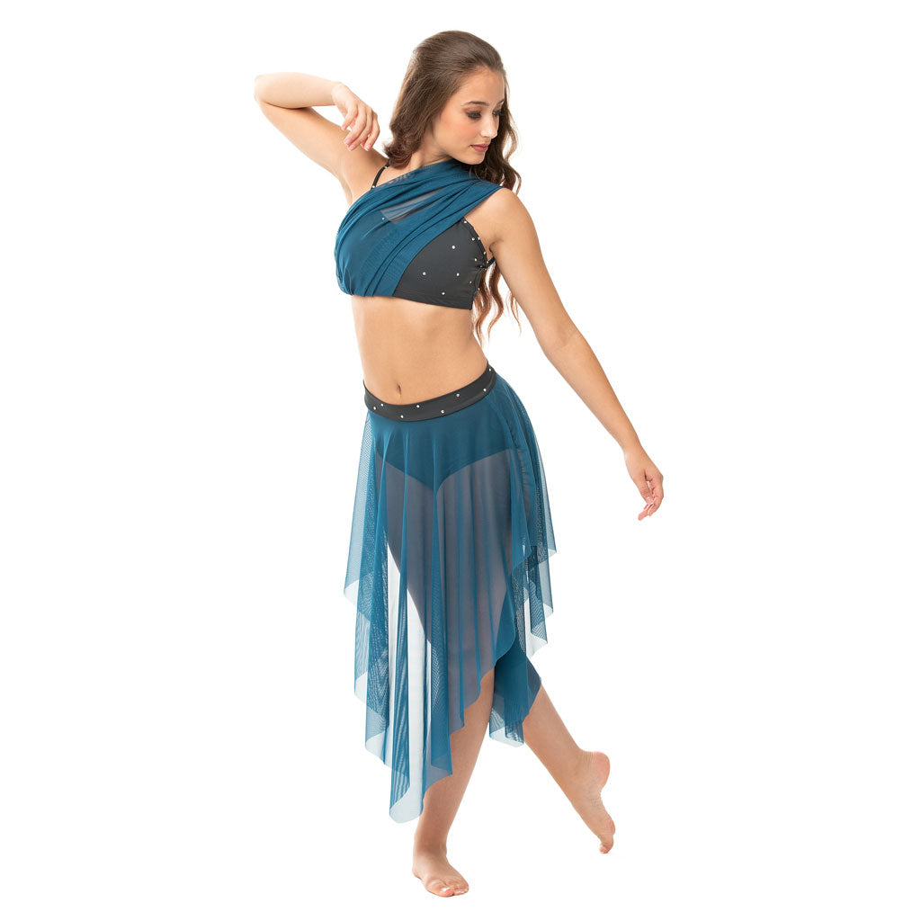 Style 5415-Steel/Peacock
